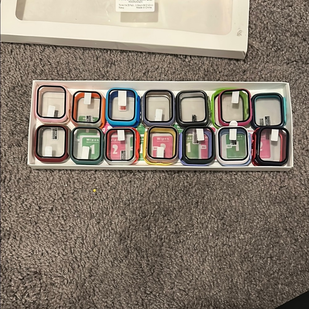 Colorful Cell Phone Cases Set - Picture 2 of 3